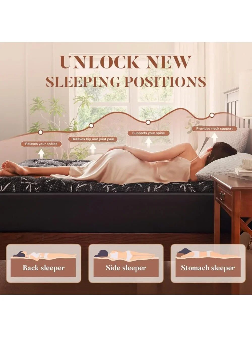 Queen Thick Pillow Top Mattress Topper, 21 Inch Deep Pocket, Soft Waterproof